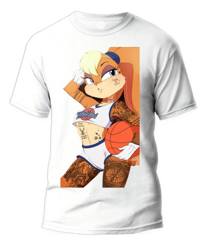 Playera Looney Tunes Lola Bunny Box Bunny Para Hombre 