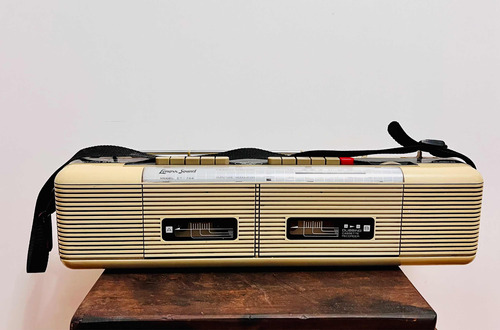 Radio Grabador Doble Casetera Vintage Lenoxx Sound Ct-744