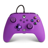 Controle Roxo Powera Para Xbox One Com Fio Royal Purple 
