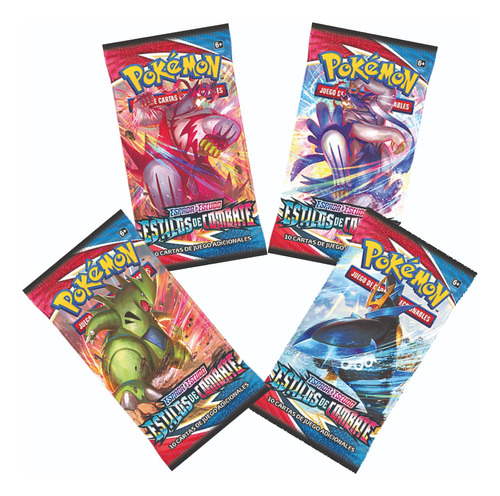 Sobre Cartas Pokemon Tcg Espada Y Escudo Estilos De Combate