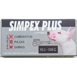 Simpex Comprimidos 30-50kg Contra Pulgas,carrapatos/sarnas