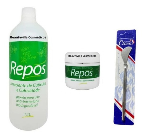 Espatula Bisturi 222 Calosidade+ Amaciante 1,1 Repos + Creme