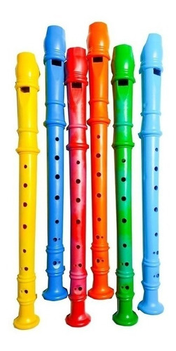 Kit 20 Flauta Doce Infantil Brinquedo Prenda Atacado Revenda