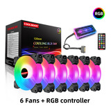 (g) Ventilador De Pc De Chasis De Computadora Ajuste Rgb Ven