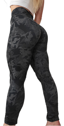 Calza Larga Deportiva Mujer Camuflada  Running Severy Sport