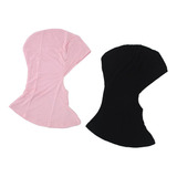 2 Gorras De Hijab Musulmán Suave Cubierta Completa Islámica