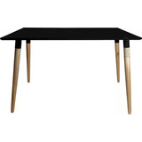 Mesa Ayme 90x37 Retangular Bistro 100cm Aparador Canhao Bgp