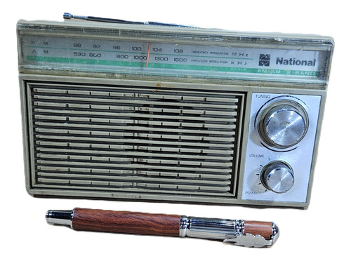 Radio Antigo National Mod Rf4200 Não Funciona Am/fm Decoraçã