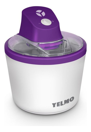 Fabrica De Helados Yelmo Fh-3300 1.5lts Blanco Violeta