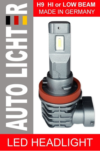 Ampolleta Led H9 Autolichter Alemana 6500k - (par)