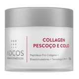 Collagen Colo E Pescoço Adcos 50g Reduz Rugas, + Firmeza Tipo De Pele Normal