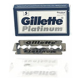 25 Cuchillas Gillette Platinum Double Edge De Afeitar Hechas