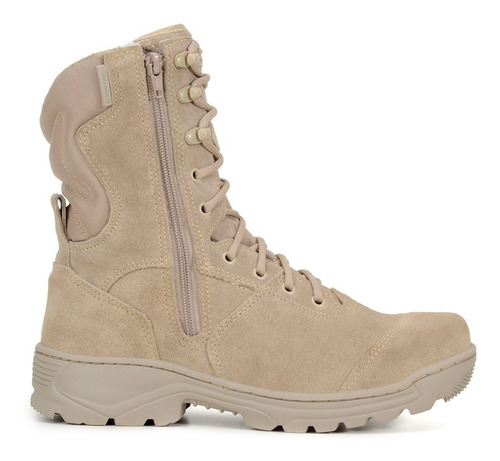 Bota Masculina Tática Militar Couro Airsoft 8110