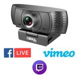 Webcam Gamer Soul Hd 1280x720 1 Mb Cámara Streaming Twitch 