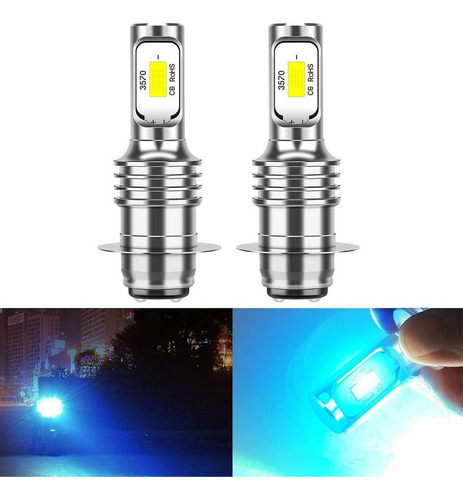 Bombillas Led H6 Para Faros Delanteros Yamaha Moto 4 1985-95