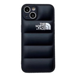 Funda Case North Face + Mica Cristal Para iPhone 13 Pro Max