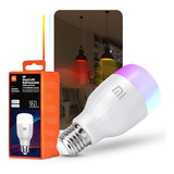 Lâmpada Inteligente Led Decorativa Bluetooth Wifi Branco Rgb