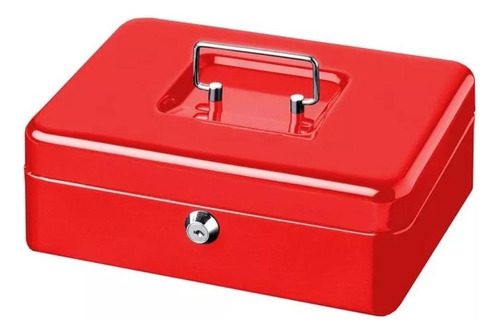 Caja De Segurida Cash Box Con Cerradura Anti Robo 250x200x90
