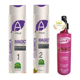 Kit Pos Progressiva Adlux + Magic Liso Magico 12x S/juros
