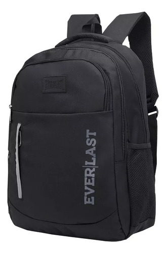 Mochila Everlast Original Deporte Escolar Anti Robo  Llavero