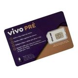 Chip Vivo 4g 3x1 Cadastra Qualquer Ddd -  Promoção Relâmpago