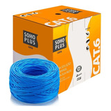 Caixa Cabo De Rede Soho Plus Furukawa 305 M Cat6 100% Cobre