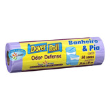 Saco De Lixo Banheiro E Pia Odor Defense Dover Roll 50un