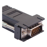 Adaptador Vga Macho A Rj45 Mediante Extensor De Ethernet