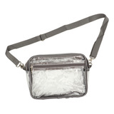 Bolso De Hombro, Bandolera, Bolsa Transparente, De Pvc, Impe