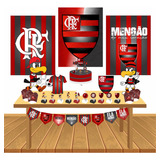 Kit Festa Flamengo Lembrancinha Decoração Só Um Bolinho