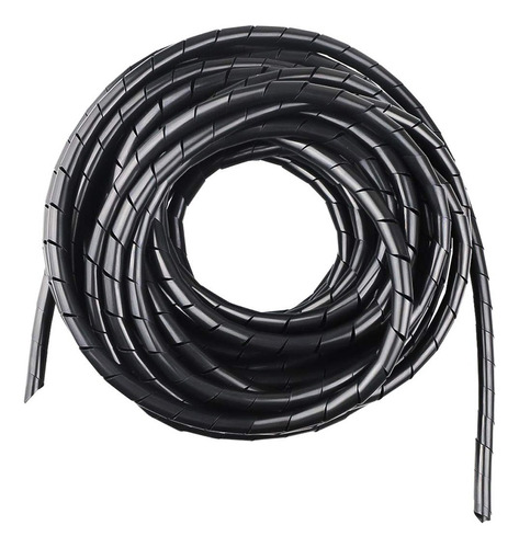 Organizador De Cable Espiral 8mm 10mts Para Hogar Oficina