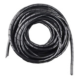 Organizador De Cable Espiral 8mm 10mts Para Hogar Oficina