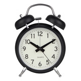 Reloj De Punteros Redondos, Despertador Silencioso Vintage D