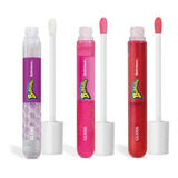 Combo Gloss Intense Bubbaloo Oboticario Uva, Morango E Tutti