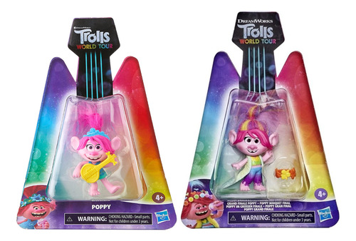 Trolls World Tour Poppy 2 Pack Hasbro