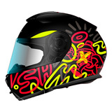 Casco Certificado Para Motociclista Shaft Art Moteros