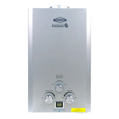 Boiler De 1.4 Servicios 8l Por Minuto Gas Lp Series Phoenix Color Plateado Tipo de gas GLP | Meses sin interés