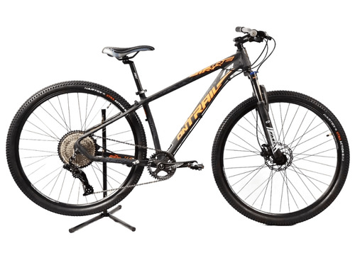 Mountain Bike Fire Bird On Trail R29 Frenos De Disco Hidráulico Cambios Ltwoo Color Negro/naranja  