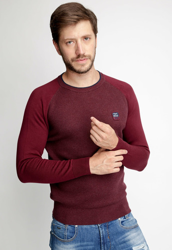 Sweater Hombre Indiana Rojo Fw 2023 Ferouch