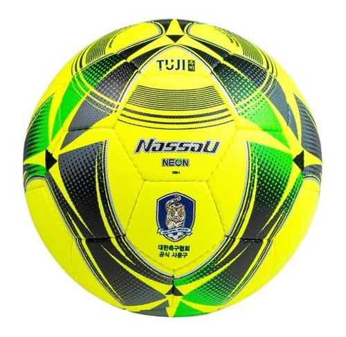 Pelota Nassau Papi Futbol 5 Futsal Indoor Tuji N 4 Baby Sala Color Amarillo