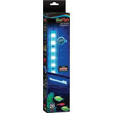 Lampara Acuario Pecera Led Luz Azul Brillan Fluorescent 30cm