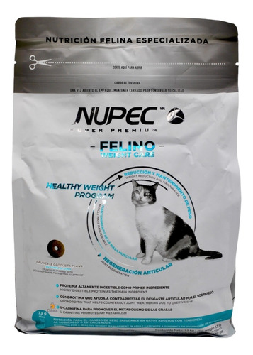 Alimento Nupec Felino Weight Care 1.5 Kg