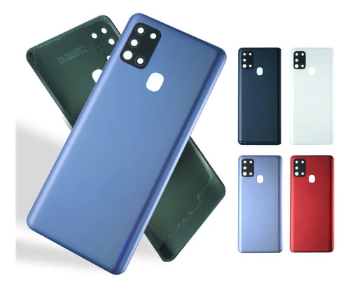 Tapa Trasera Para Samsung Galaxy A21s A217 +cristal Cámara