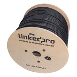 Bobina De Cable Linkedpro Ep-cat-5e-v2p 305 M Cat 5e Siames Cca Exterior