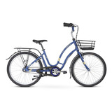 Bicicleta Aro 26 Nathor Anthon Azul - Adulto Tamanho Do Quadro 21