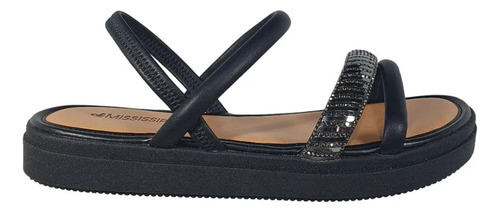 Sandália Feminina Mississipi Q9142 Flatform Confortável