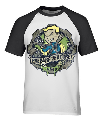 Playera Prepare For The Future Manga Ranglan Corta Fallout