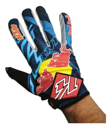 Guantes Ciclismo Redbull Downhill Mtb Rzr Enduro
