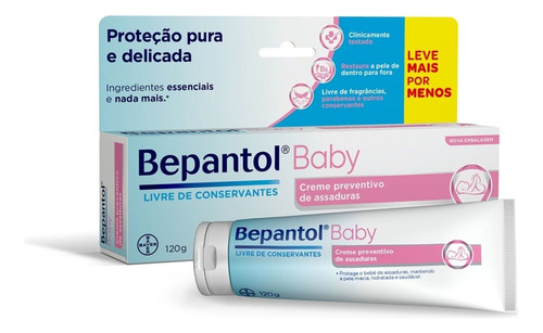 Bepantol Baby Creme Preventivo De Assaduras 120g