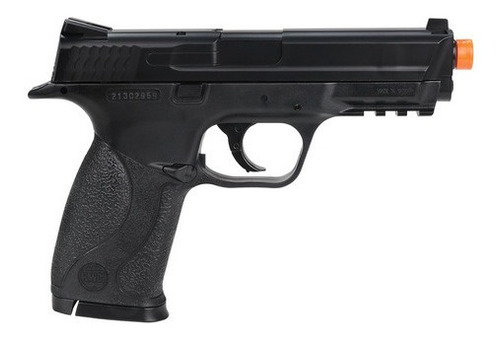 Pistola Airsoft Arma Rossi New Mp40 Co2 6mm Kwc Semi Auto